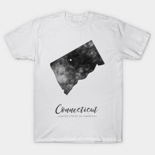 Connecticut state map T-Shirt